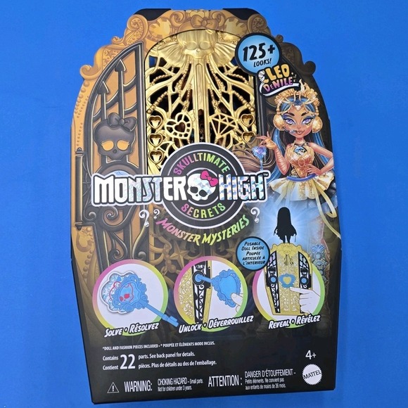 Monster High Skulltimate‎ Secrets Cleo De Nile Doll - Picture 1 of 4